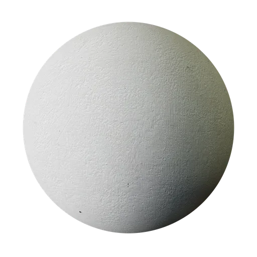 Realistic White Plaster Wall