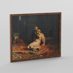 Painting 6 Ivan the Terrible, 1885