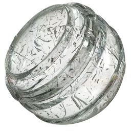 Scratched Glass (Crystal) 02