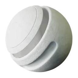 White Plaster Slabs