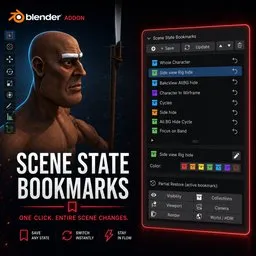 Scene State Bookmarks - Save and Restore Full Scene States in One Click