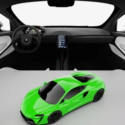 Mclaren Artura(Rigged)