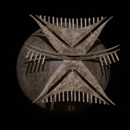 Rokviz Ancient ornament symbol brush