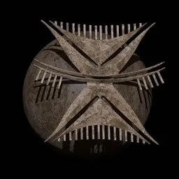 Rokviz Ancient ornament symbol brush