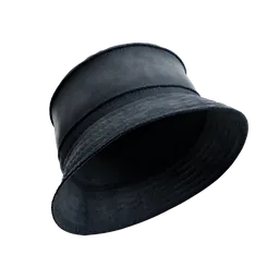 "Get the Denim Bucket Hat 3D model for Blender 3D, perfect for character accessories, interior design and architectural visualization. Modeled in Marvelous Designer and textured in Substance Painter, this hat features a unique black band and crisp image texture. Download now for your creative needs."
