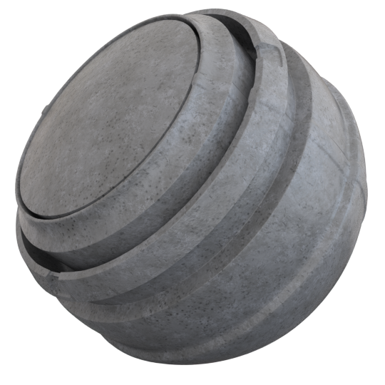 Smooth Concrete | FREE 3D Concrete Materials | BlenderKit