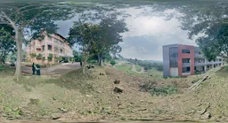 Campus Hillside Morning Light