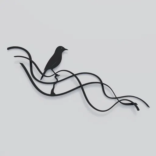 Perch Bird Wall Art
