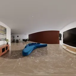Minimalist Luxury Lounge