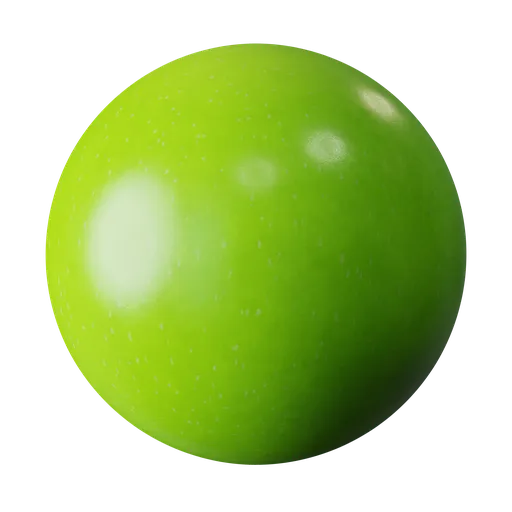 Procedural Green Apple