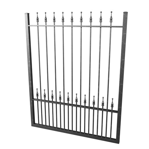 Thumbnail: Cast Iron Fence 03