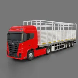 JMC Weilong HV5 Gabbage Trailer