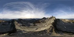 Rocky Mountain Peaks Landscape