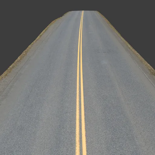 Road Concrete Photoscan