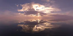 Dramatic Colorful Sunset Clouds