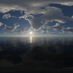 HIghsky morning cold light