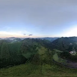 Morning sunrise sky HDR