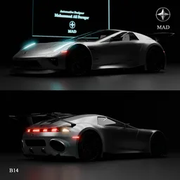 MAD B14 supercar