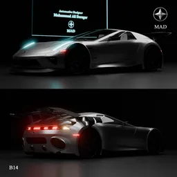MAD B14 concept car