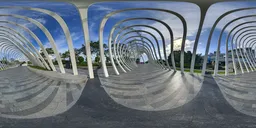 White iron frame during the day