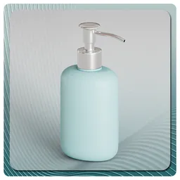 EKOLN Soap Bottle Gray‑Turquoise