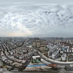 Highsky old building clouds