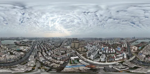 Highsky old building clouds