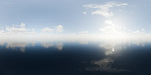 Blue Cloudy Sky