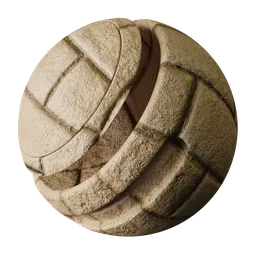 Beige Stone Pavers