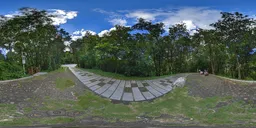 Cloudy road during the day