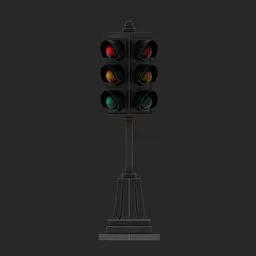 Cartoon Traffic Light