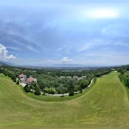 Highsky green forest