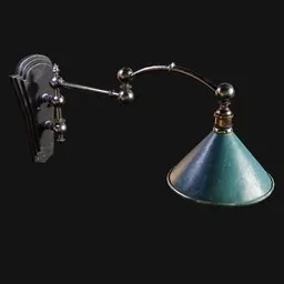 Articulated Wall-Mounted Task Lamp