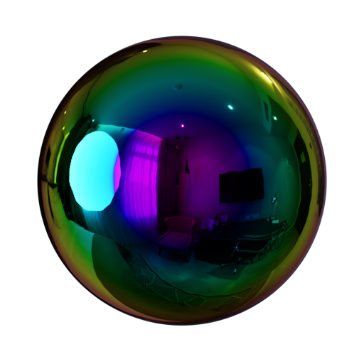 Iridescent color FREE fx materials BlenderKit