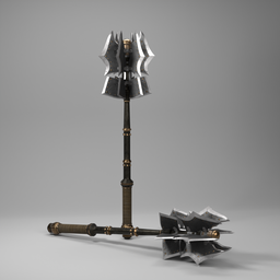 Medieval Knight Mace Melee Weapon