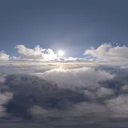 Cloudscape Aerial Landscape