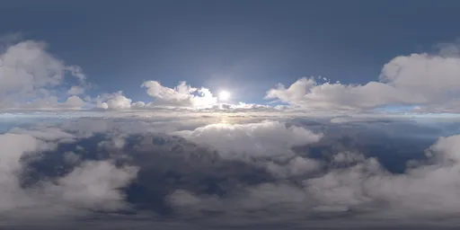 Cloudscape Aerial Landscape