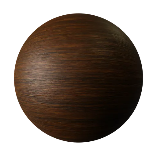 High-resolution seamless Teak Wood PBR texture for 3D modeling, perfect for realistic wood surfaces in Blender and other software.