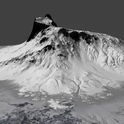 Snow Mountain Terrain