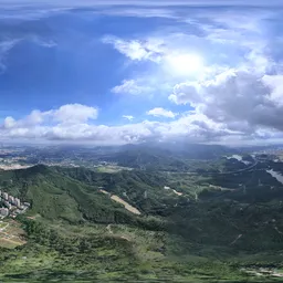 Highsky Mountain clouds bluesky sunshine