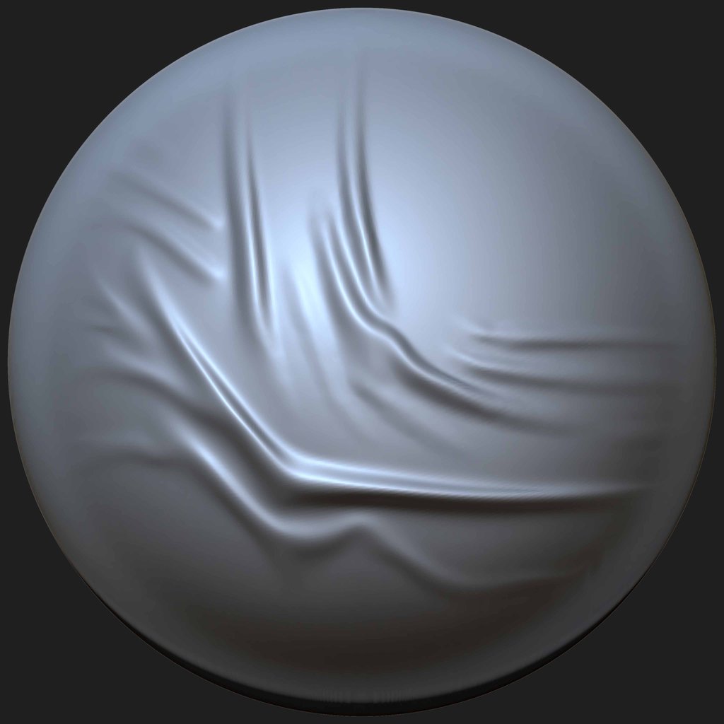Vertical Drapery Pleats | fabric brushes | Blendkit