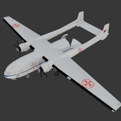Transport Aircraft Nord 2501 Noratlas