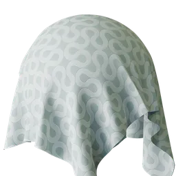 Graphical Duckegg Jacquard