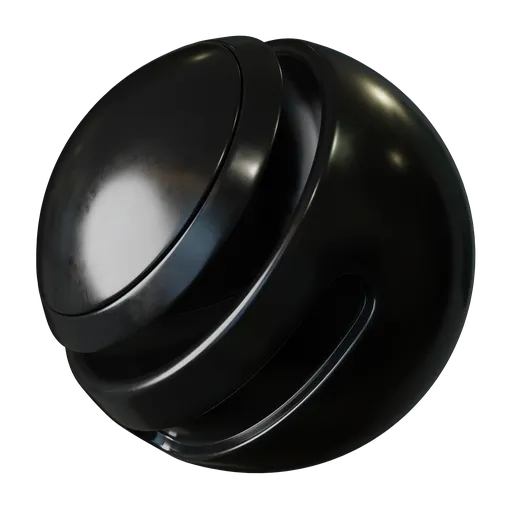 Black Plastic Glossy