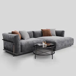 Sofa Felix Sectional Velvet