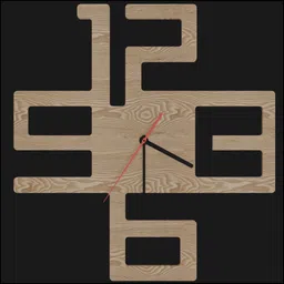 Wooden-clock