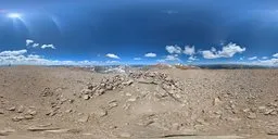 Bluesky Cloud Rock Ground Mountain