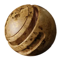 Brass Aged Metal