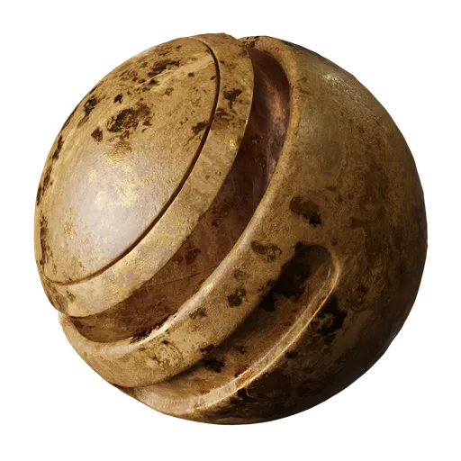 Brass Aged Metal