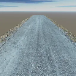 Gravel Road Photoscan